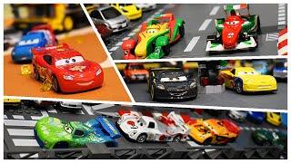 Cars World Grand Prix | Dual Racing Cup : Full Video - Pixar Cars Stop-Motion