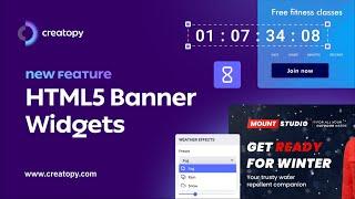 Creatopy Widgets - Design Real Life Ad Effects in No Time