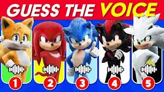 Guess The Sonic the Hedgehog 3 Characters by Voice  Sonic the Hedgehog 3 Movie Quiz |  fastQuiz