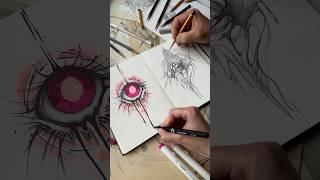 Which eye do you like more? #sketchings #drawing #art #artistdrawing #painting #sketch #artstyle