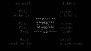 Flipagram lyrics#flip#song#gyal