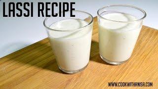 How To Make Lassi Recipe | 1 Minute Series | Indian Cooking Recipes | #CookwithAnisa #recipeoftheday