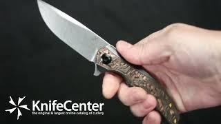 Kansept Knives Accipiter Frame Lock Flipper Knife