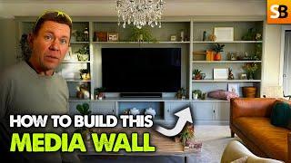 How to Build a Media Wall ~ DIY Guide