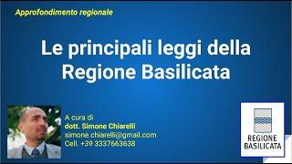 20 minuti di ... Cod006rBAS - Corso per C/D per concorsi nella Regione Basilicata (LEGGI REGIONALI)