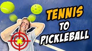 Key Tips for Tennis Players TRANSITIONING to Pickleball