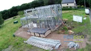 Fereco Time Lapse Light Steel Frame house