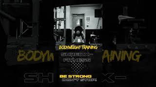 Bodyweight only training #fitness #fatburningworkout #bodyweightworkout #burnfat