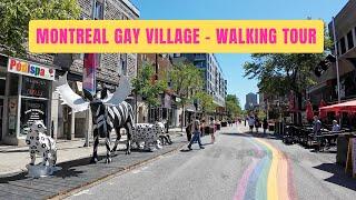 Montreal Gay Village  - Full walking tour #pride #canada 