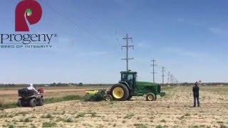 April 2016 Corn VAPER Plot planting in Cross County, AR