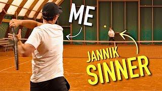 Hitting With World #1 Jannik Sinner: My Unforgettable Tennis Experience