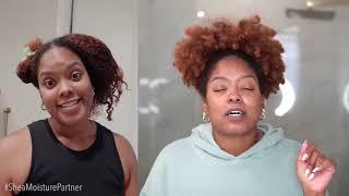 Wash Day Routine for Damaged Natural Hair! ｜ With #sheamoisturepartner Mini_Marley