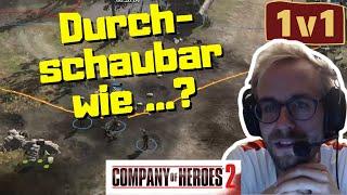 Company of Heroes 2 1v1 Gameplay Wehrmacht vs Briten