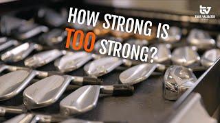 How many degrees strong is too strong? Golf iron lofts explained. SHOCKING RESULTS #irons #golflife