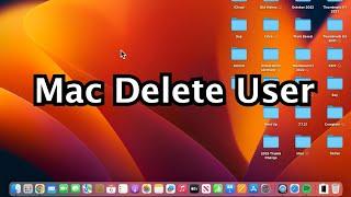 How to Delete User Account on MacBook