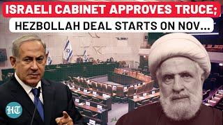 Israeli Cabinet Okays Hezbollah Truce; North Leaders Slam ‘Surrender Deal’ Likely To Take Effect On…