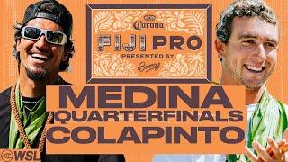 Gabriel Medina vs Griffin Colapinto | Corona Fiji Pro presented by Bonsoy 2024 - Quarterfinals