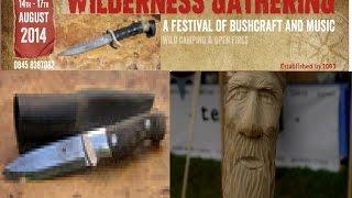 Wilderness Gathering, Leatherwork,Blades ,Carving