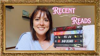 Reading Wrap Up  | Thrillers, Romance, Fantasy Romance, and Christian Fiction