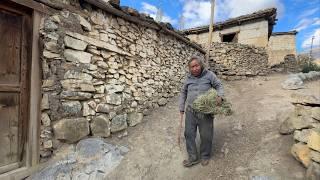 A Glimpse into the Serene Himalayan Mountain Village Life Style | Nepali Village Life Near China