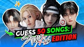 GUESS THE 50 STRAY KIDS SONGS BY THE RANDOM RULE! {Are You A Real STAY? } | KPOP QUIZ 