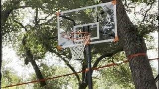 KINGSMITH Portable Basketball Hoop Outdoor, Family Fun with our New Basketball Hoop