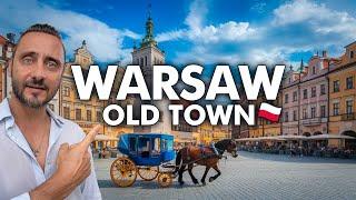 WARSAW Poland | Ultimate Warsaw Old Town Travel Guide Vlog 2024