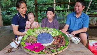 The Old Lady and her family came to visit - prepare a sumptuous meal to welcome them | Lý Phúc An