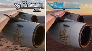 A Downgrade? | Microsoft Flight Sim 2024 vs MSFS2020 | FBW A380