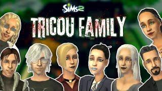 The Ghost Family of The Sims 2: The Tricou Family
