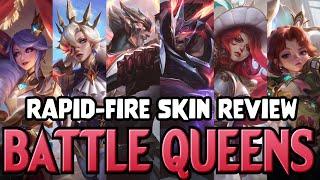 Rapid-Fire Skin Review: Battle Queens & $200 God-Kings