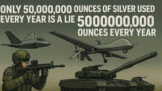 Silver wars. Is CPM group lying only 50 mil oz of silver consumption in military?