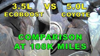 ECOBOOST VS COYOTE COMPARISON @ 108K