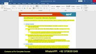 New Perspectives Access 2019 | Modules 1-4: SAM Capstone Project 1b | Modules 1-4: SAM  Project 1b