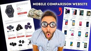 Mobile Comparison Website | How to make mobile specification website | Make money online