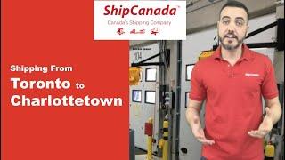 Shipping  to Charlottetown, PEI