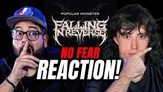 Falling In Reverse REACTION - No Fear | Popular Monster First Time Hearing!