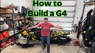 "Ski Tips To Snow Flaps" How We Built A Ski-Doo Gen 4 850 SP For Tree Riding