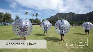 Knockerball Hawaii - Bubble Soccer by the Ocean (Highlights)