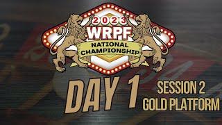 WRPF Professional Powerlifting Championship -  2023 National Championship - Day 1- Session 2 - Gold