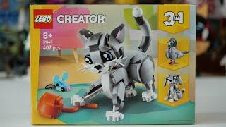 LEGO Creator 31163 Playful Cat - LEGO Speed Build Review