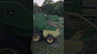 Square Bales #ford #tractor #hayseason #cuttinghay #hay #haybalers #