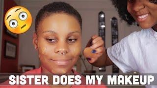 SISTER DOES MY MAKEUP | Jasmine Long