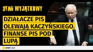 Działacze PiS olewają Kaczyńskiego. Finanse PiS pod lupą. Kosiniak gotów poprzeć związki partnerskie