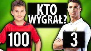 3 PIŁKARZY vs 100 DZIECI | Piłkarski eksperyment