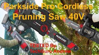 Parkside Performance 40V Cordless Pruning Saw PPAKS 40-Li A1