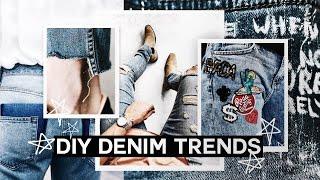 DIY Distressed Denim Trends UNISEX (7 Tumblr Inspired DIYS) - 2017 Imdrewscott