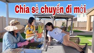 Tập 11. Ut Mini & Má Phá Chậu Nha Đam Nấu Chè. Review Gian Bếp Xịn Xò Ở Mỹ.