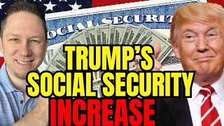 TRUMP'S NEW Social Security Benefits Boost SSA SSDI SSI Payments Social Security Update