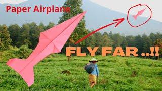 How to Make a Paper Plane That Flys Away - Origami tutorial #papercraft #paperplane #origami #diy